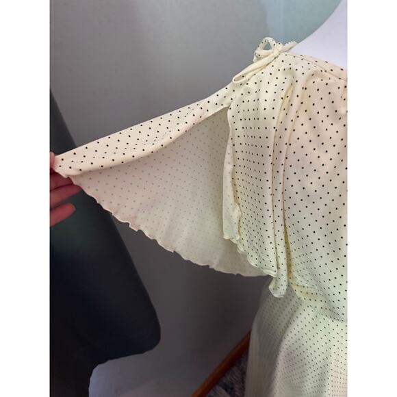 1970's Vintage Terri Juniors California Polka Dot Dress - Picture 7 of 7